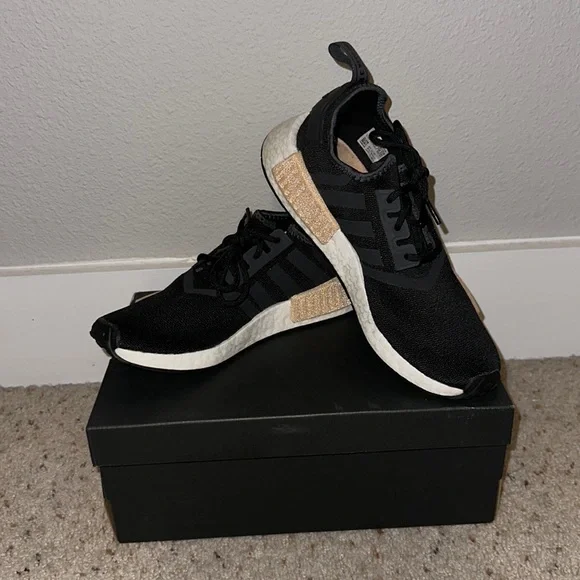 adidas gazelle silver green womens Adidas Originals NMD R1 Black White Mens Running Shoes IG3077 – Nifty Kicks main image 0